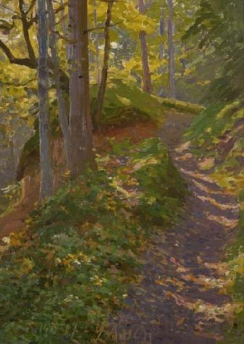 unknow artist von Rosen Schlucht in Segewold beim Kaiserstuhl. France oil painting art